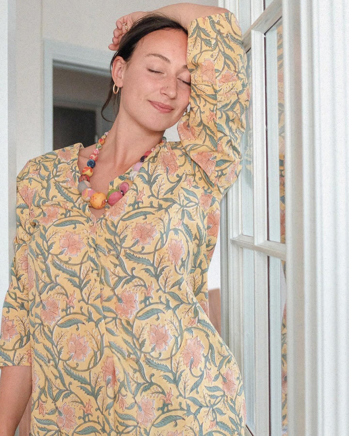 Inez blouse Aralia
