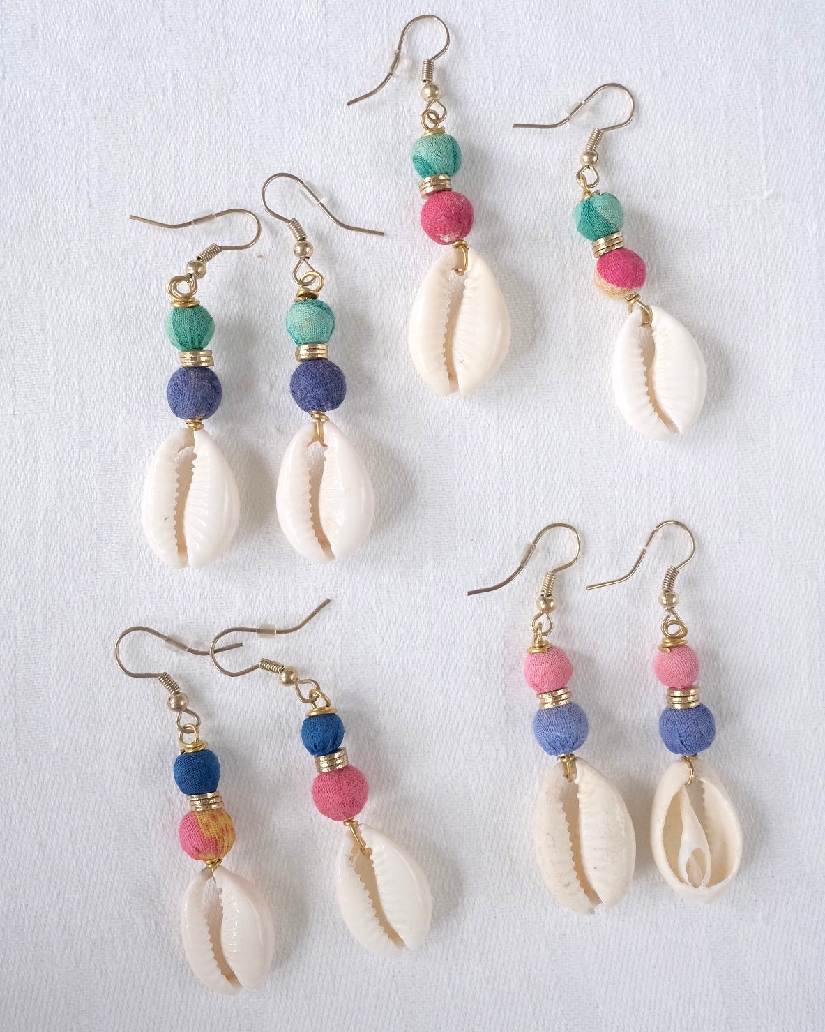 Örhängen Recycle snäckor