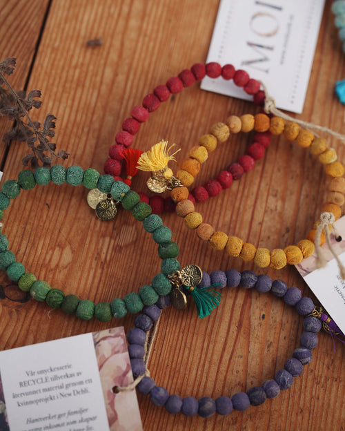 Ladda bild 1 i i galleriläge. Armband Recycle Lila