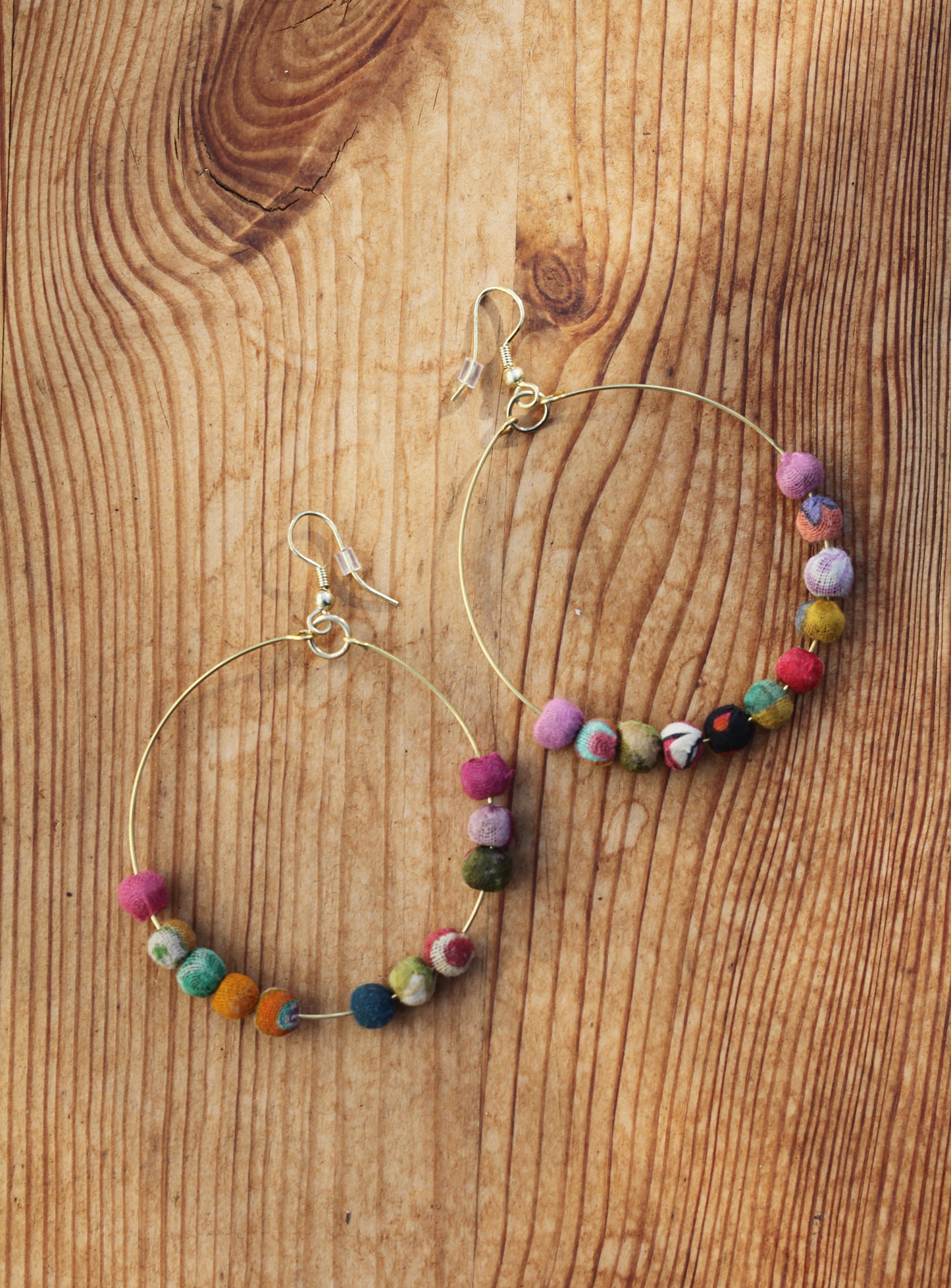 Örhängen Recycle Hoop Multi